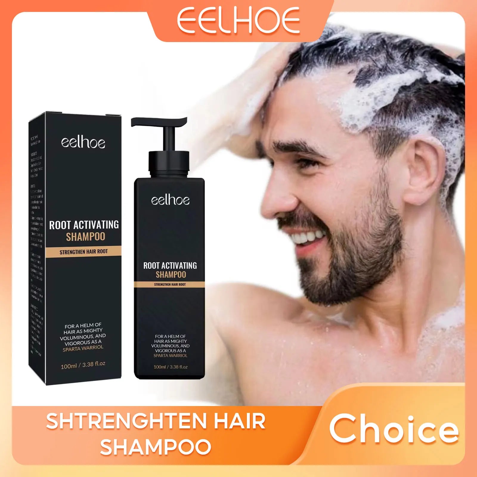 EELHOE Hair Growth Shampoo – Anti-Frizz Scalp Care for Hair Loss