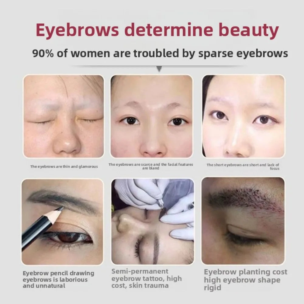 Eyebrow & Eyelash Growth Serum – Fuller, Thicker Brows 30ml