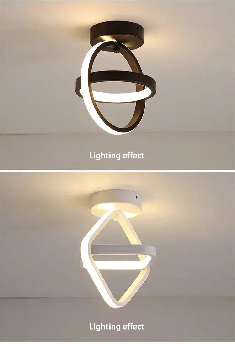 LED Strip Aisle Ceiling Light – Modern Minimalist Corridor, Balcony & Staircase Lamp