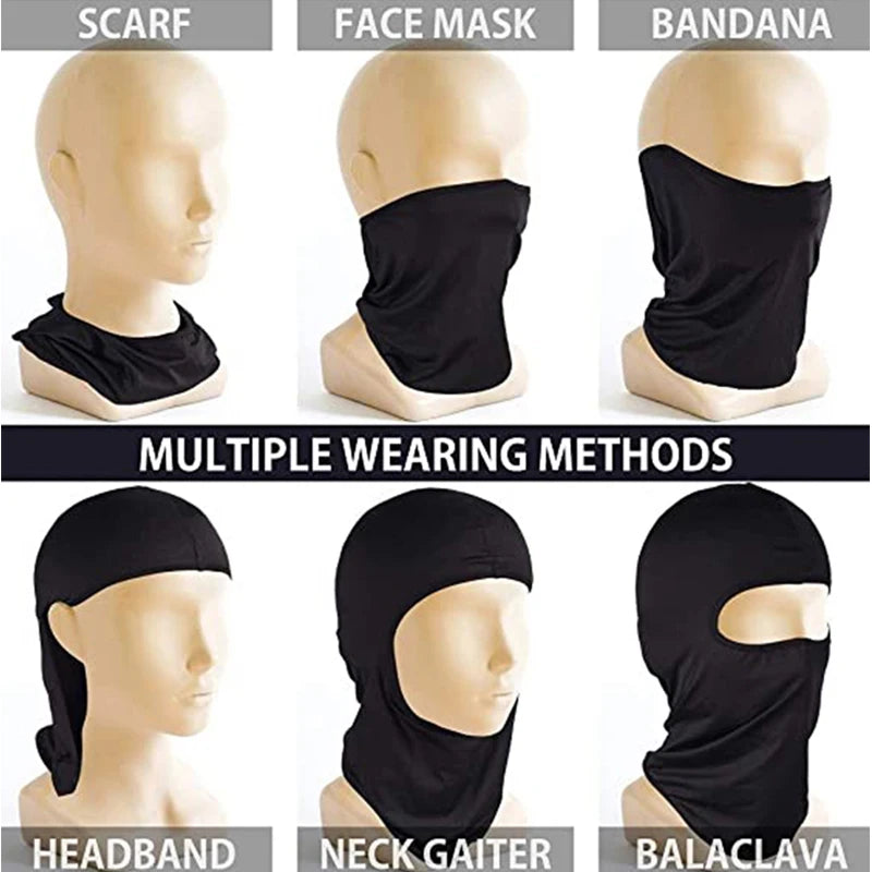 Windproof Cycling Face Mask & Balaclava – Full Face Cover