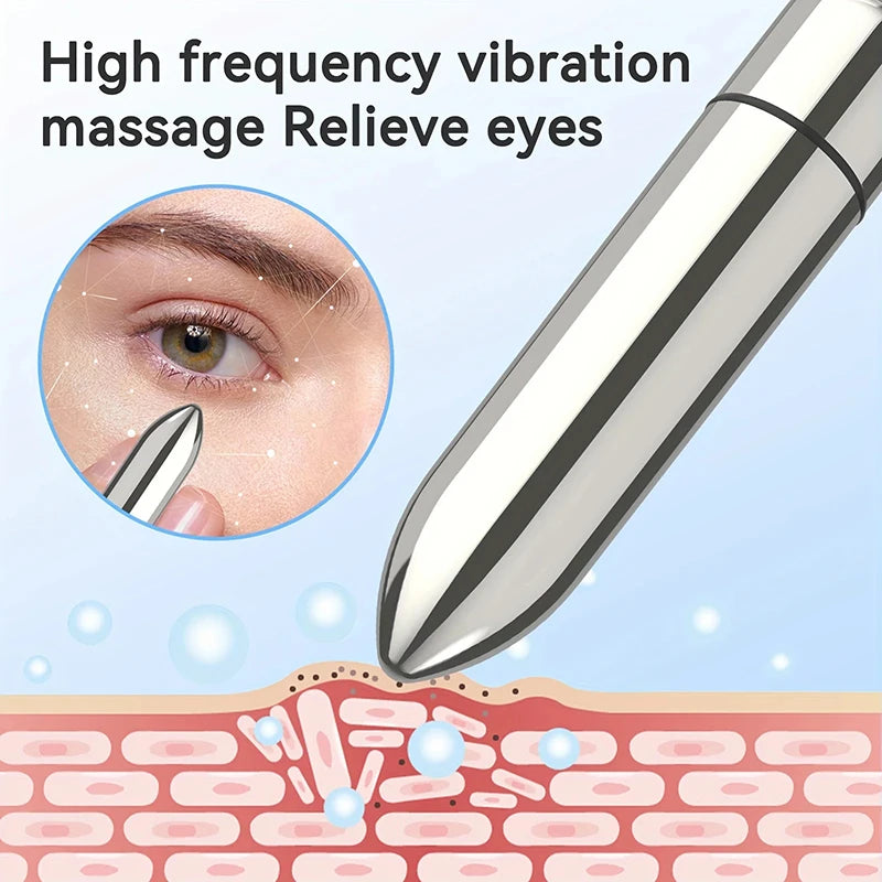 Mini Vibrating Facial & Eye Massager – Portable Beauty Tool