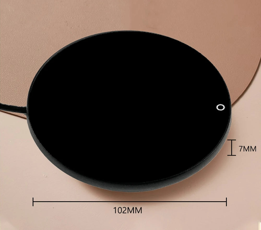 Thermostatic USB Mug Warmer Coaster – Coffee & Tea Heater
