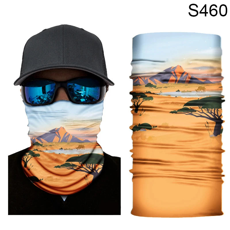 Breathable Cycling Face Mask & Neck Gaiter – Balaclava Snood