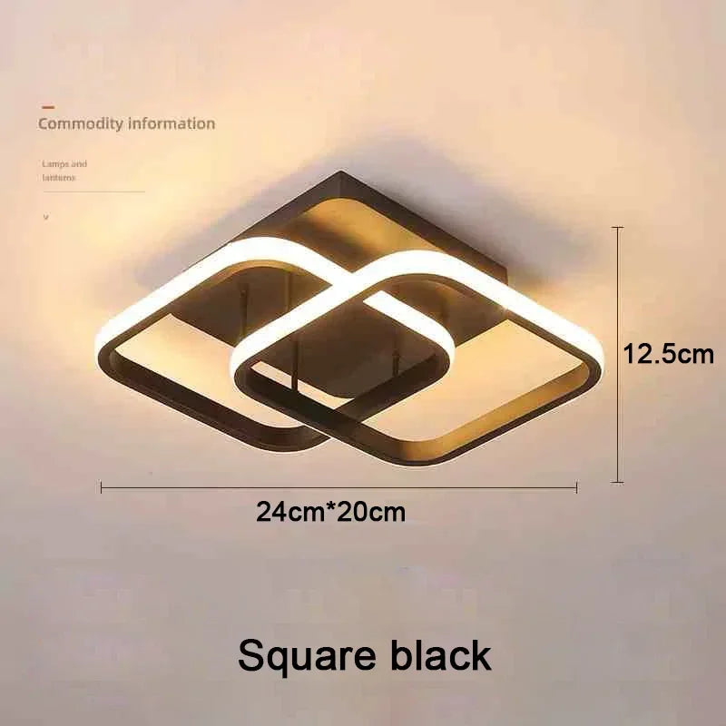 LED Strip Aisle Ceiling Light – Modern Minimalist Corridor, Balcony & Staircase Lamp