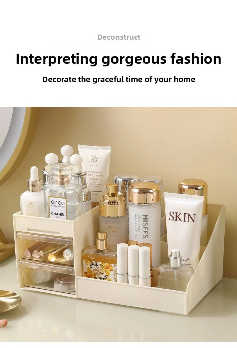 Transparent Drawer Makeup Organiser – Desktop Storage Box