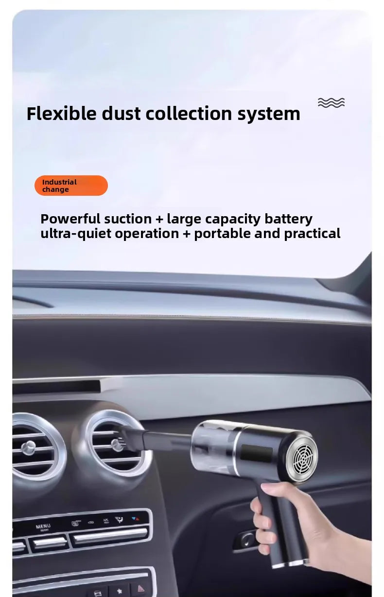 Portable Wireless Handheld Vacuum – Car & Home