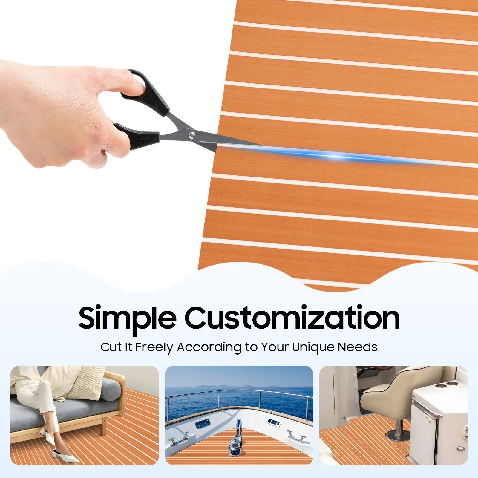 Waterproof EVA Foam Floor Mat (90x240cm)