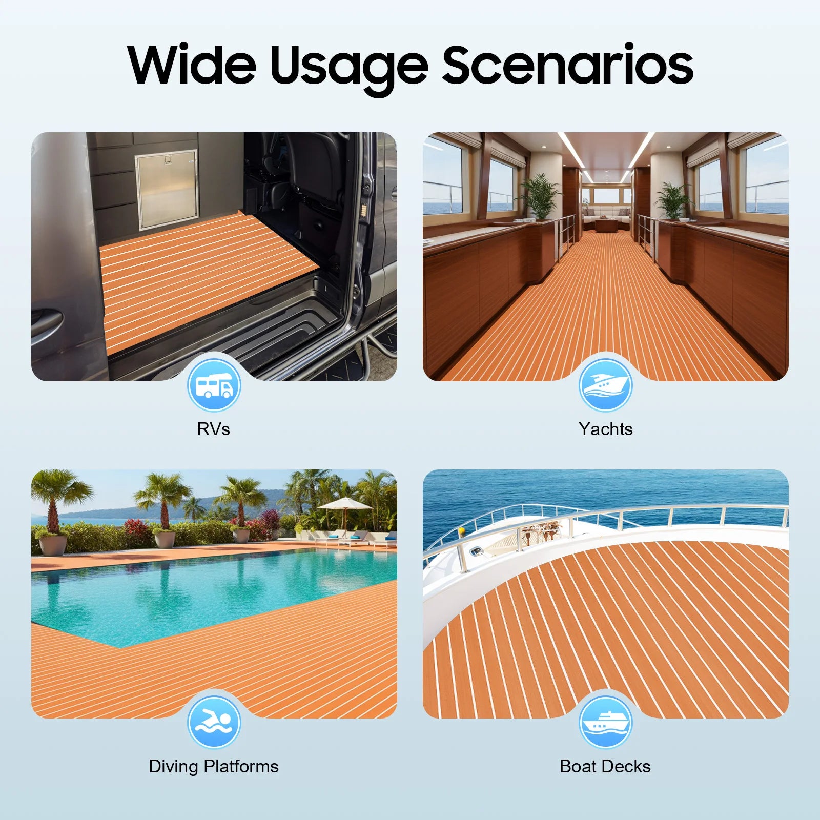 Waterproof EVA Foam Floor Mat (90x240cm)