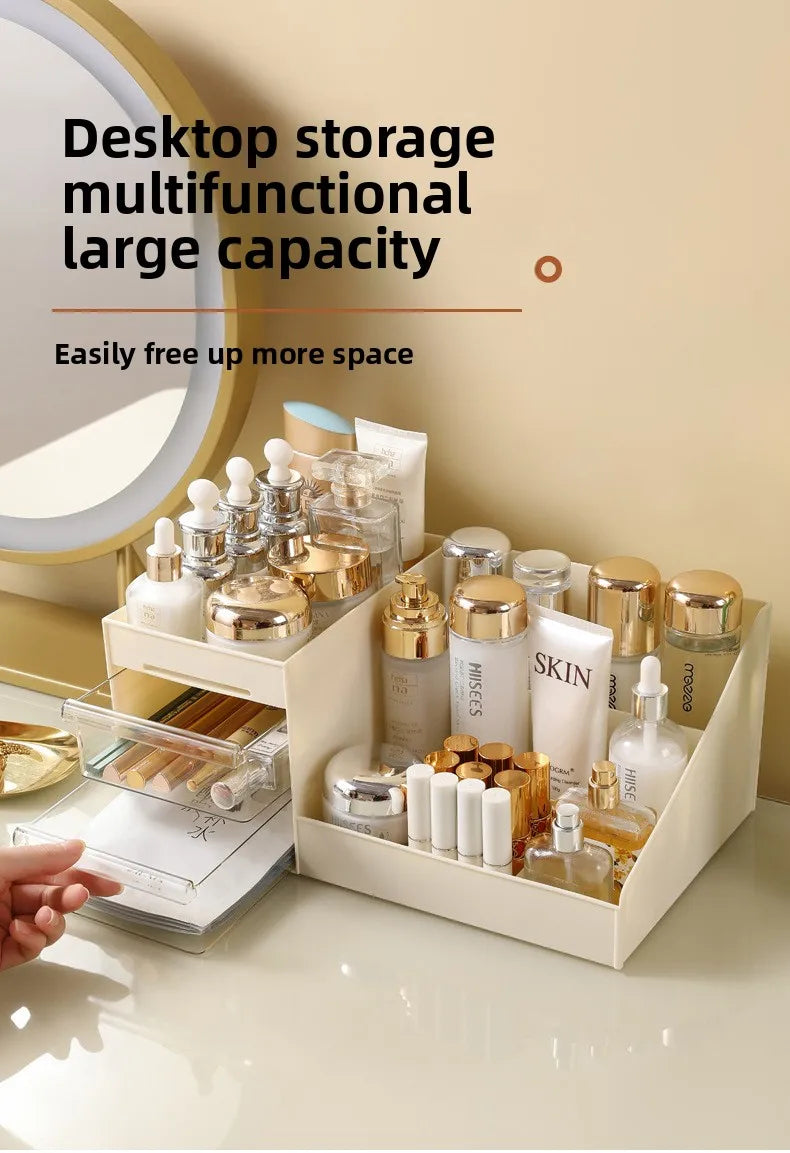 Transparent Drawer Makeup Organiser – Desktop Storage Box