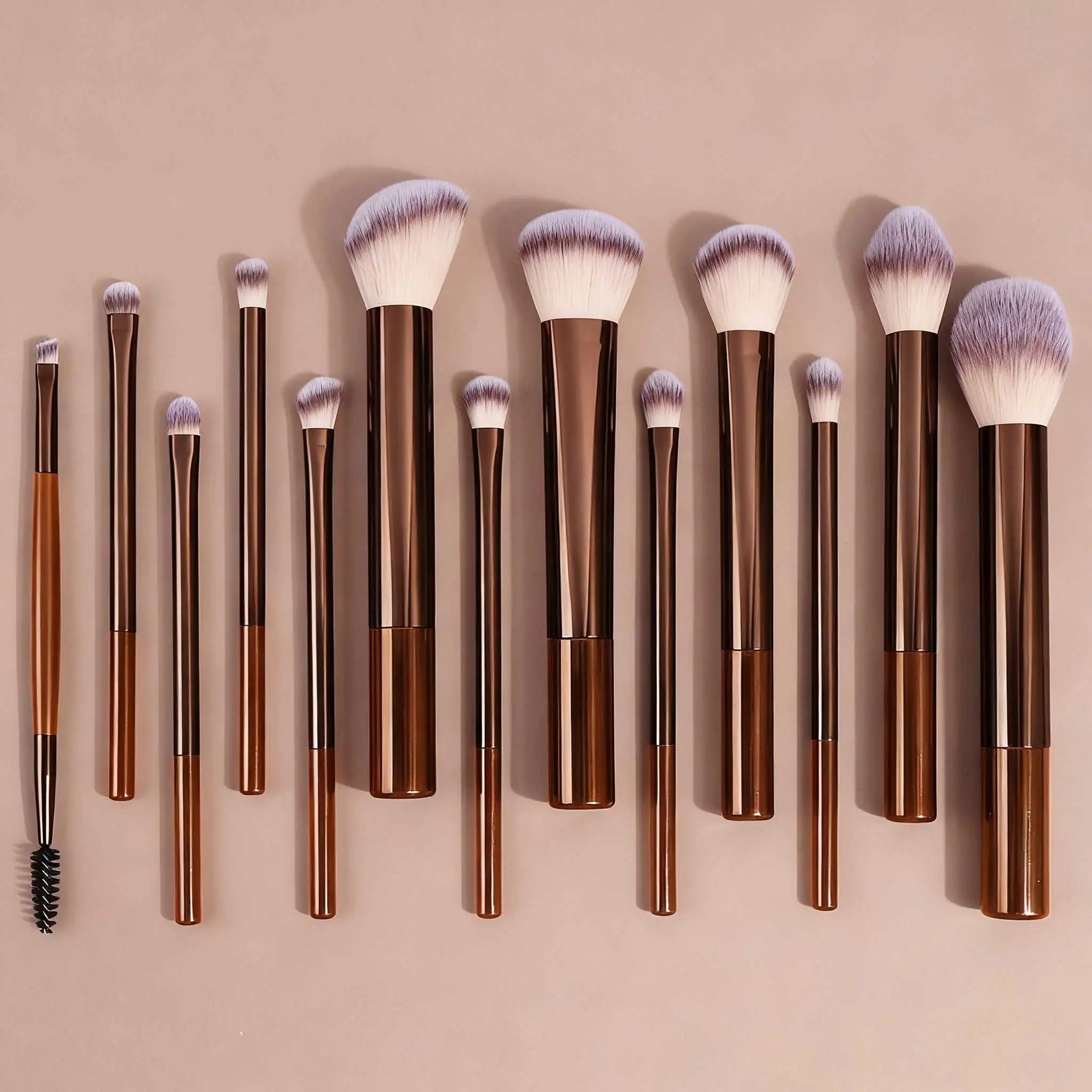 13pc Makeup Brush Set – Foundation, Eyeshadow, Blush & More