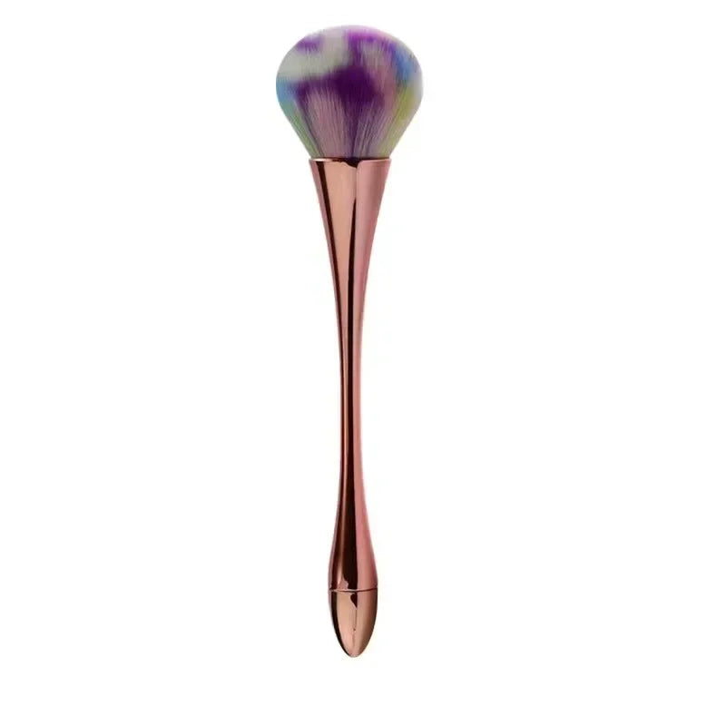 Fluffy Nail Dust Cleaning Brush – Soft Glitter Powder Brush