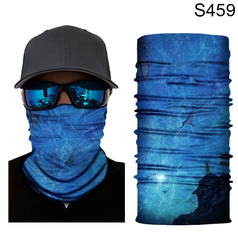 Breathable Cycling Face Mask & Neck Gaiter – Balaclava Snood
