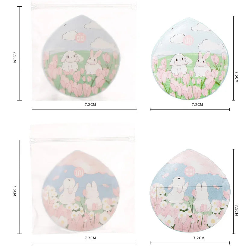 Velvet Makeup Setting Puff – Soft Crystal Fluff Cosmetic Sponge
