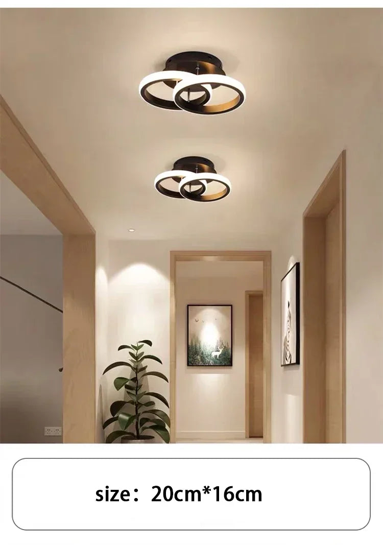 LED Strip Aisle Ceiling Light – Modern Minimalist Corridor, Balcony & Staircase Lamp