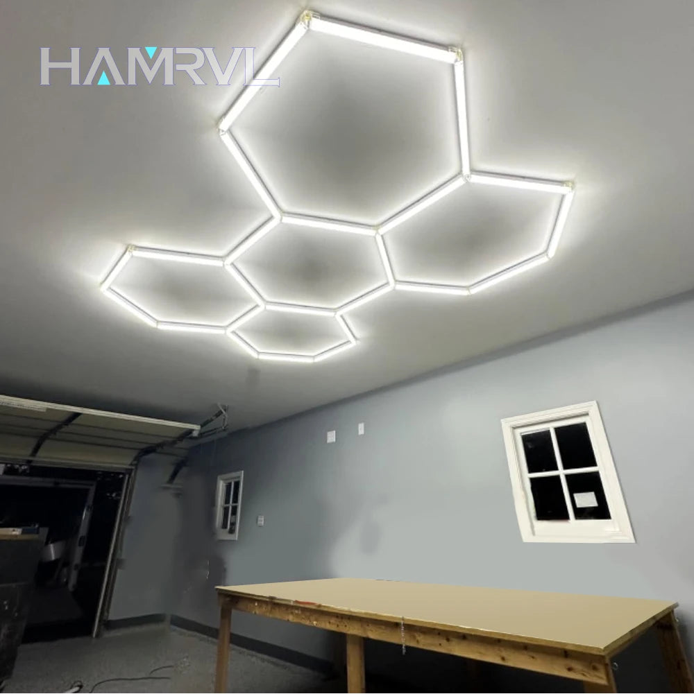 Hexagon LED Ceiling Light