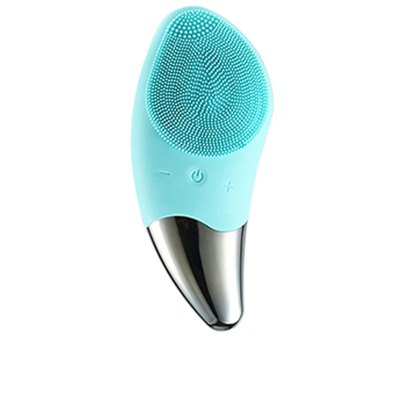 Ultrasonic Silicone Face Cleansing Massager