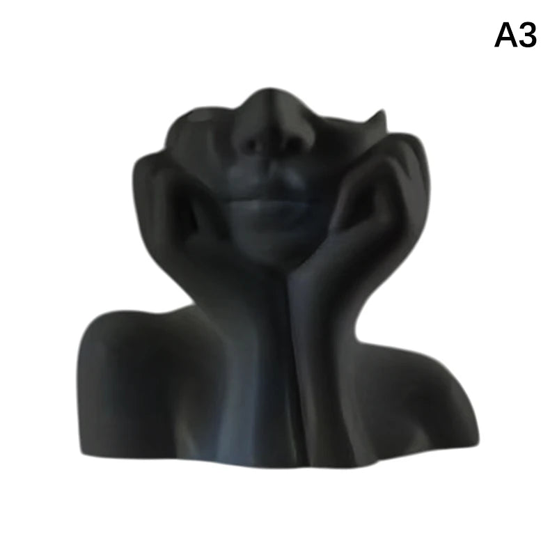 Human Body Art Vase – Makeup Brush & Pen Holder Desk Organiser Statue