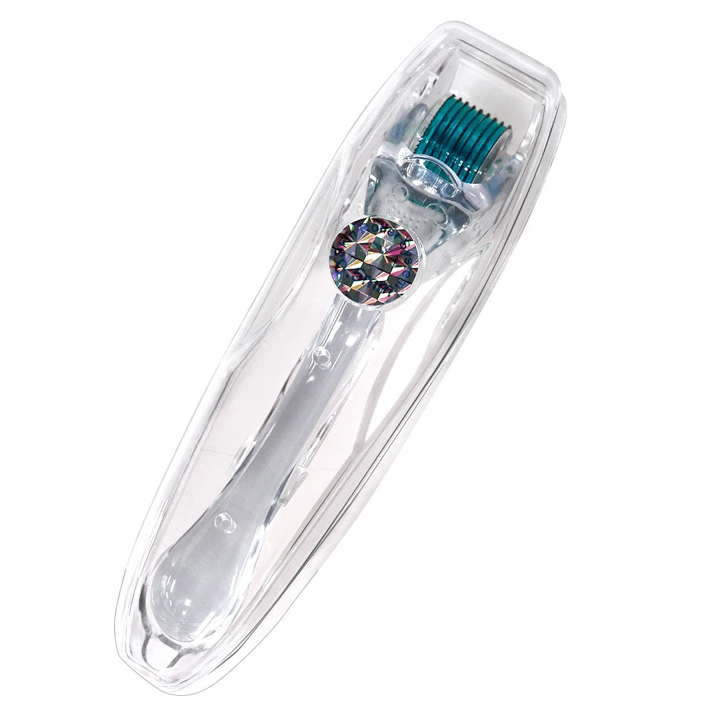540-Needle Derma Roller – Face, Body, Hair & Beard Growth (0.2–0.3mm)