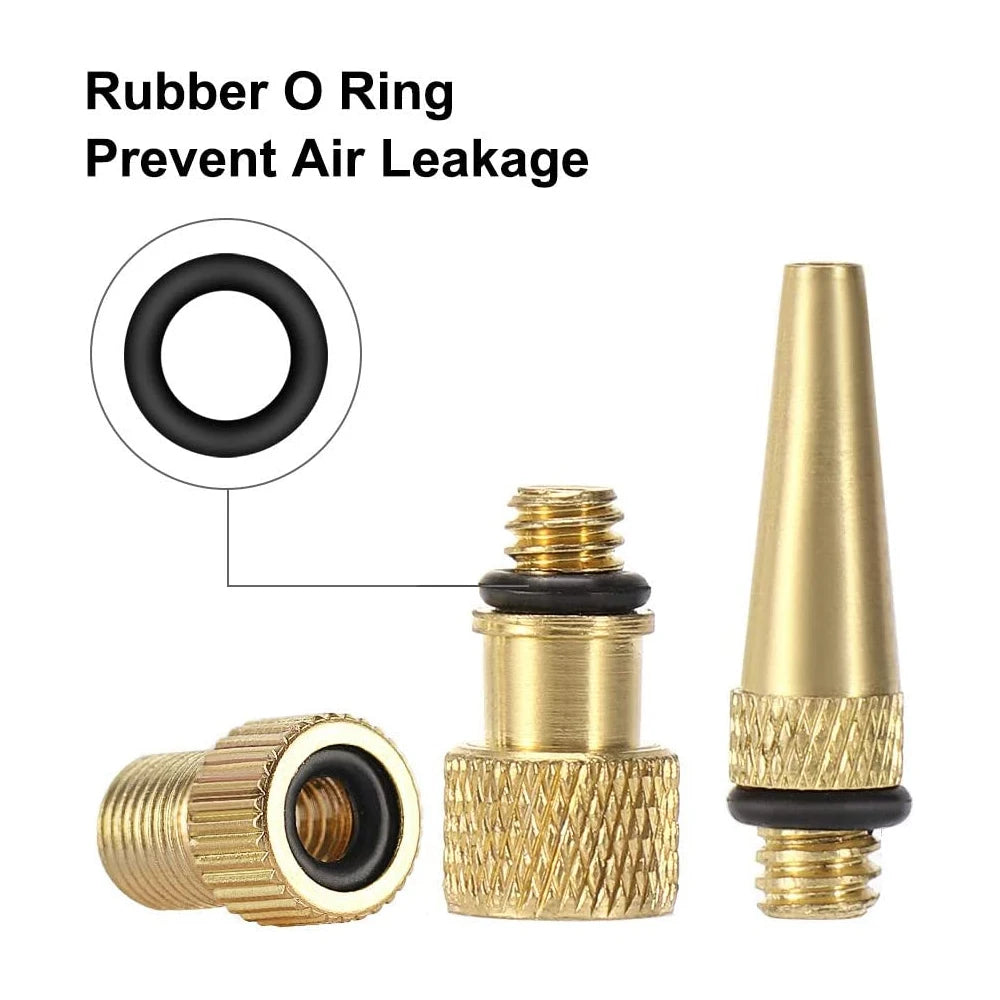 Presta & Schrader Valve Adapter Set (21 Pcs)