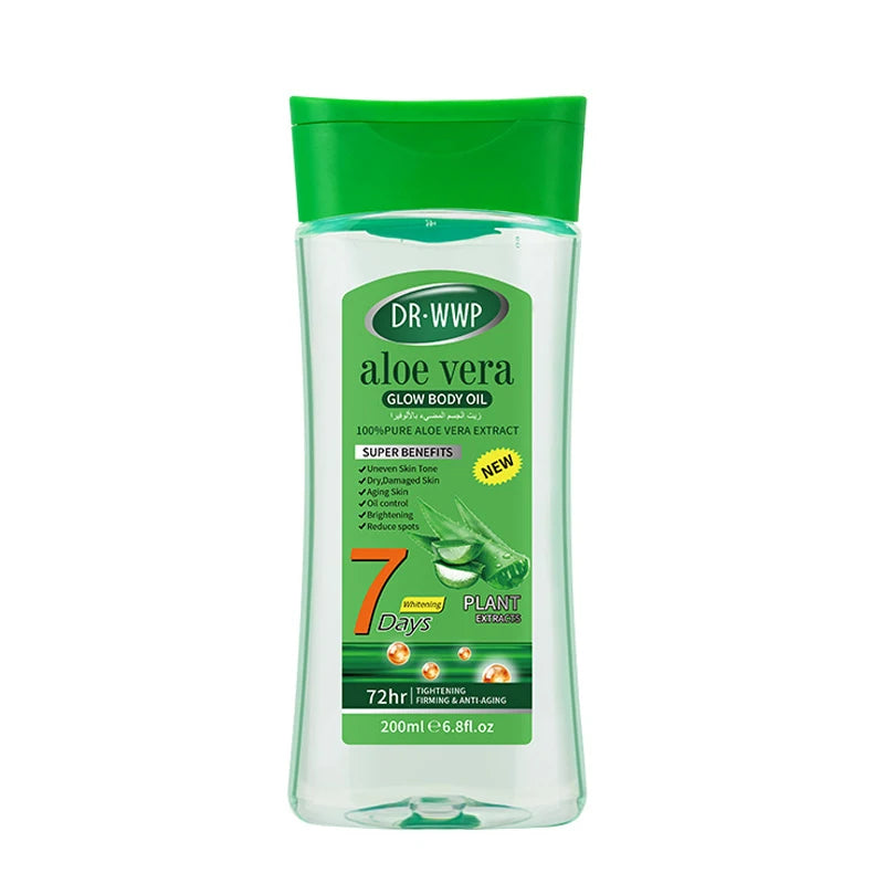 Aloe Vera Body Oil 200ml – Anti-Wrinkle & Moisturising