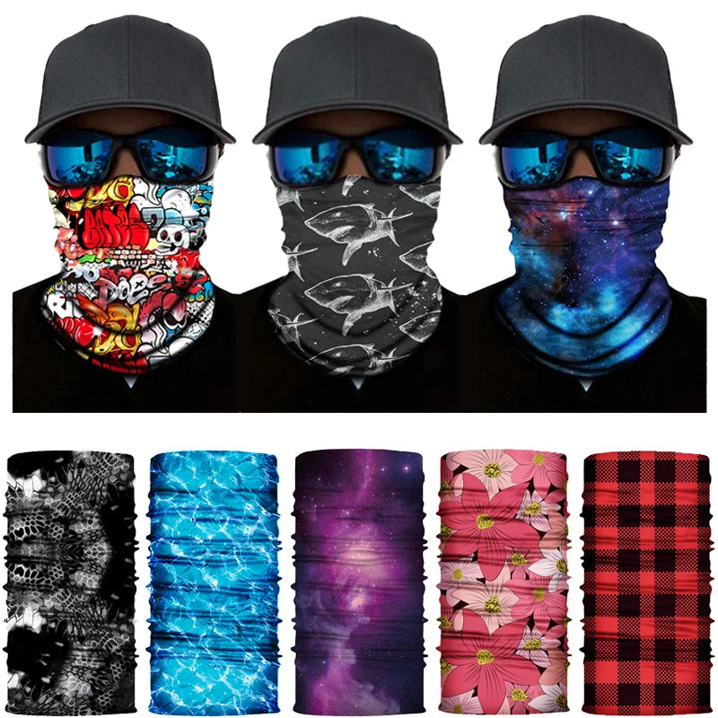 Breathable Cycling Face Mask & Neck Gaiter – Balaclava Snood