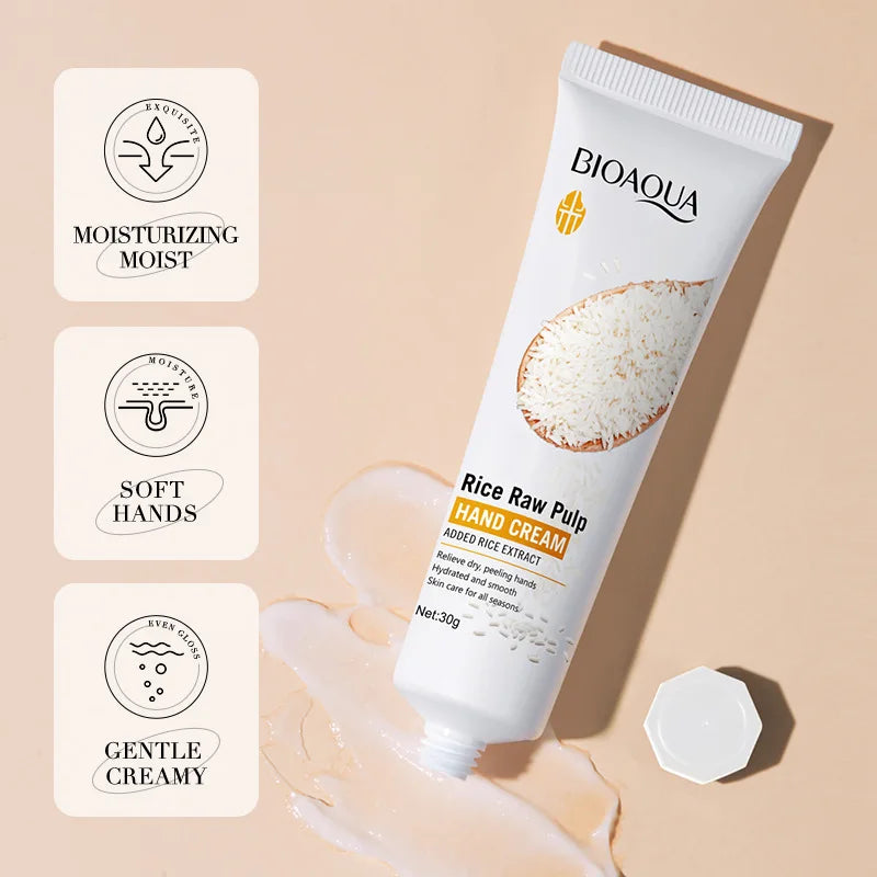 White Rice Hand Cream – Moisturising & Brightening