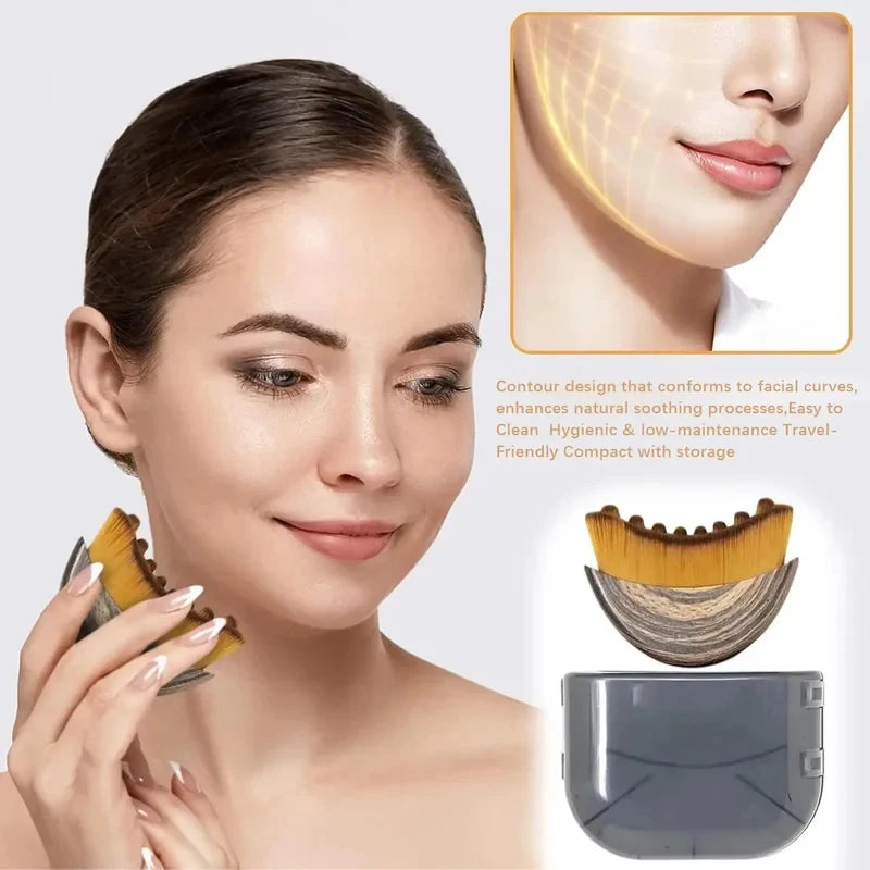 Lymphatic Drainage Face Brush - Skin Sculpting Massager