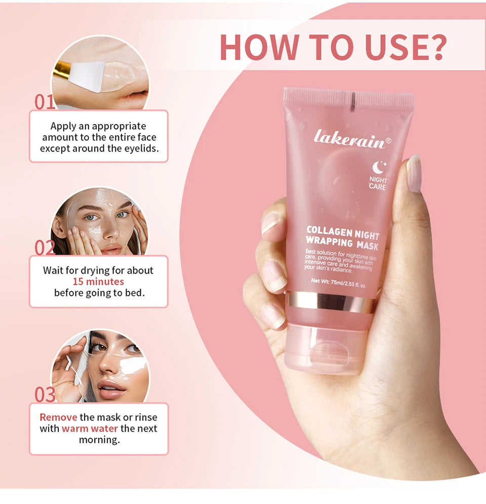 Korean Deep Collagen Peel Off Face Mask