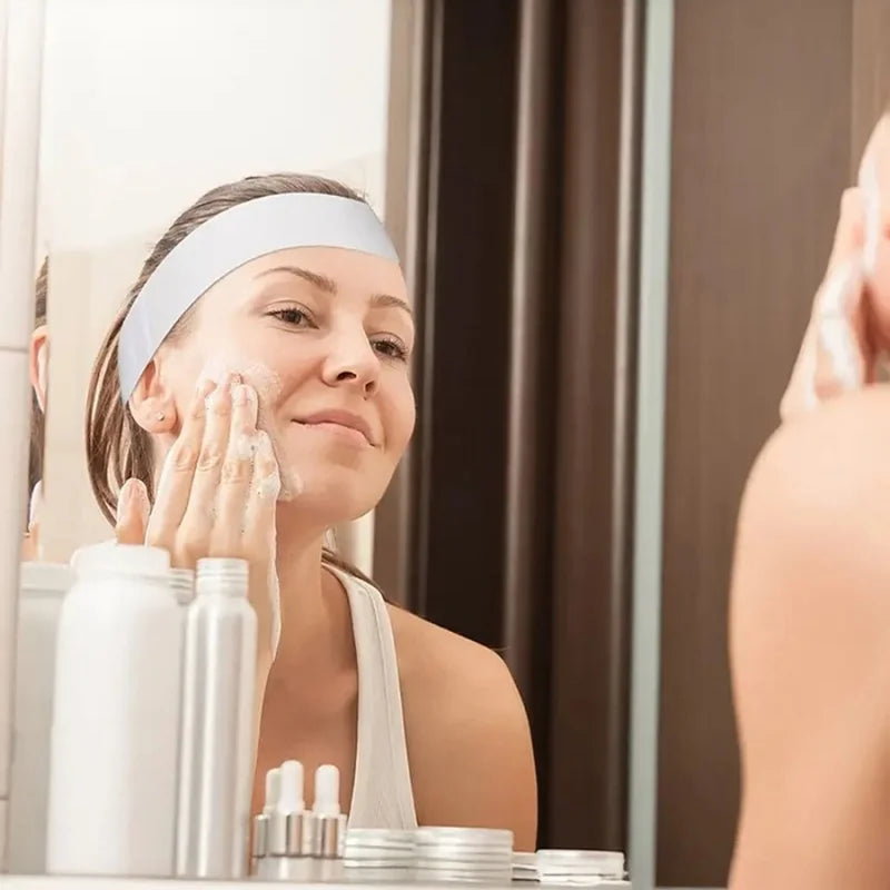 Disposable Facial Headbands – Soft Non-Woven SPA & Salon