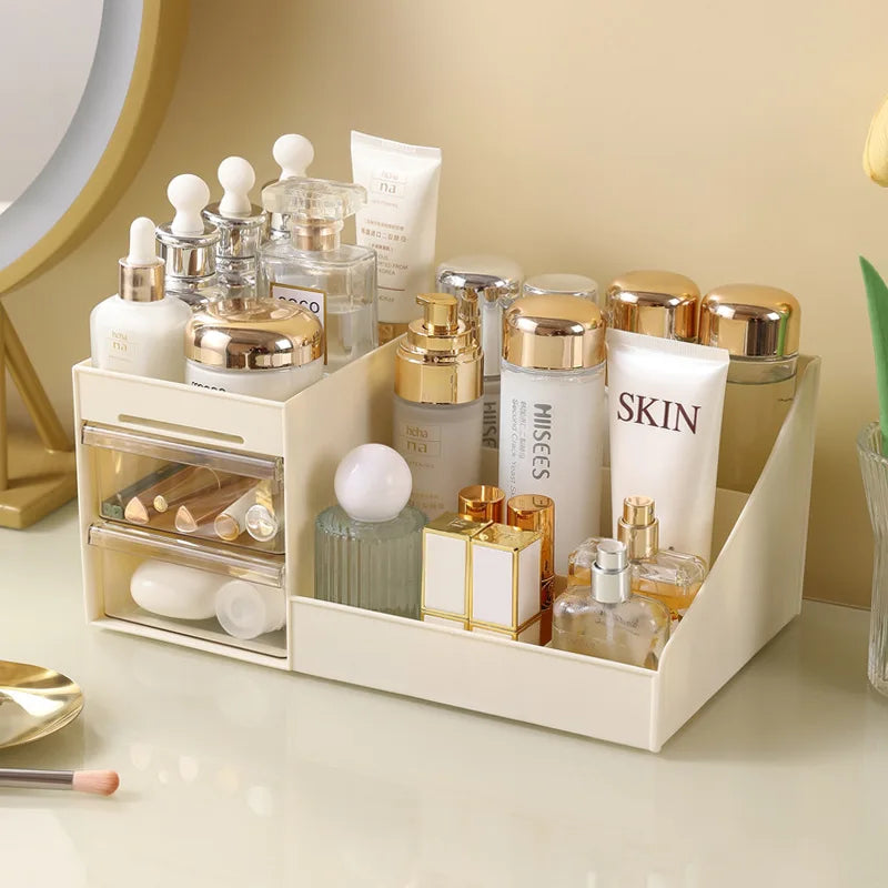 Transparent Drawer Makeup Organiser – Desktop Storage Box