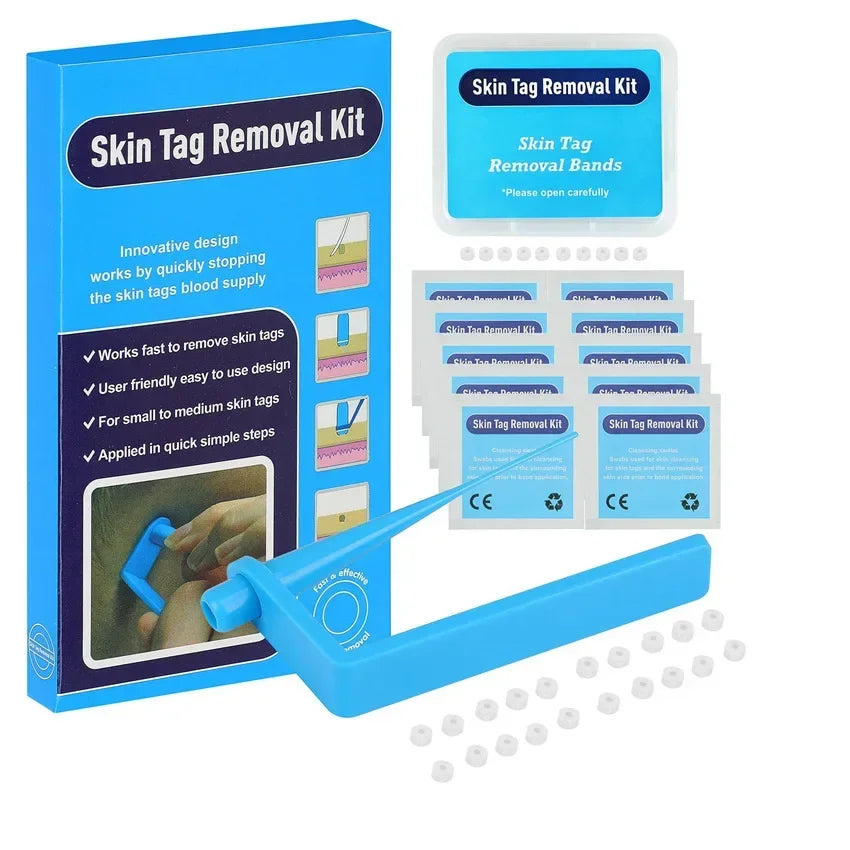 Skin Tag Remover Kit – Rubber Band Mole & Wart Removal Tool