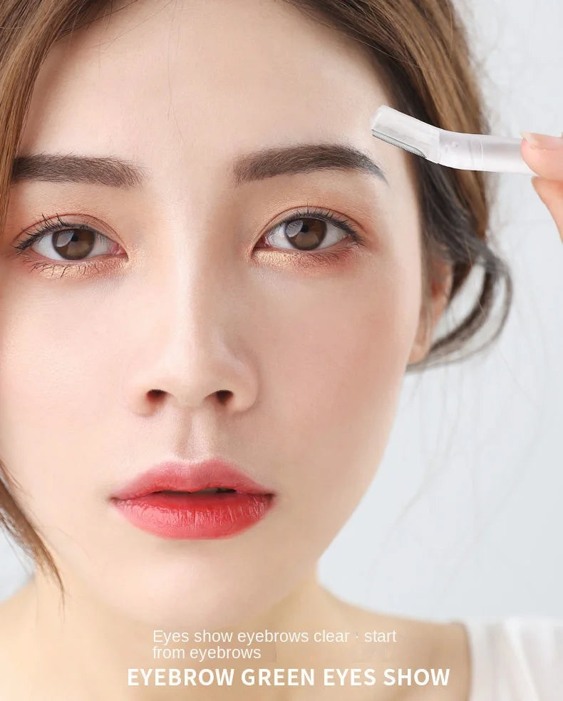 Eyebrow Razor & Trimming Knife – Safe Anti-Scratch Shaping Tool
