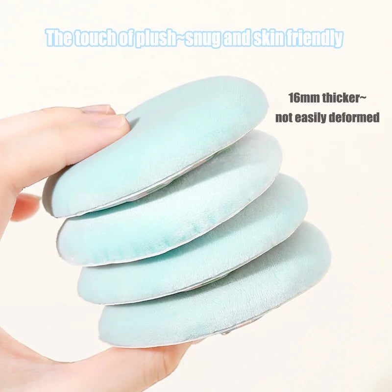 Velvet Makeup Setting Puff – Soft Crystal Fluff Cosmetic Sponge
