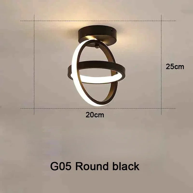LED Strip Aisle Ceiling Light – Modern Minimalist Corridor, Balcony & Staircase Lamp