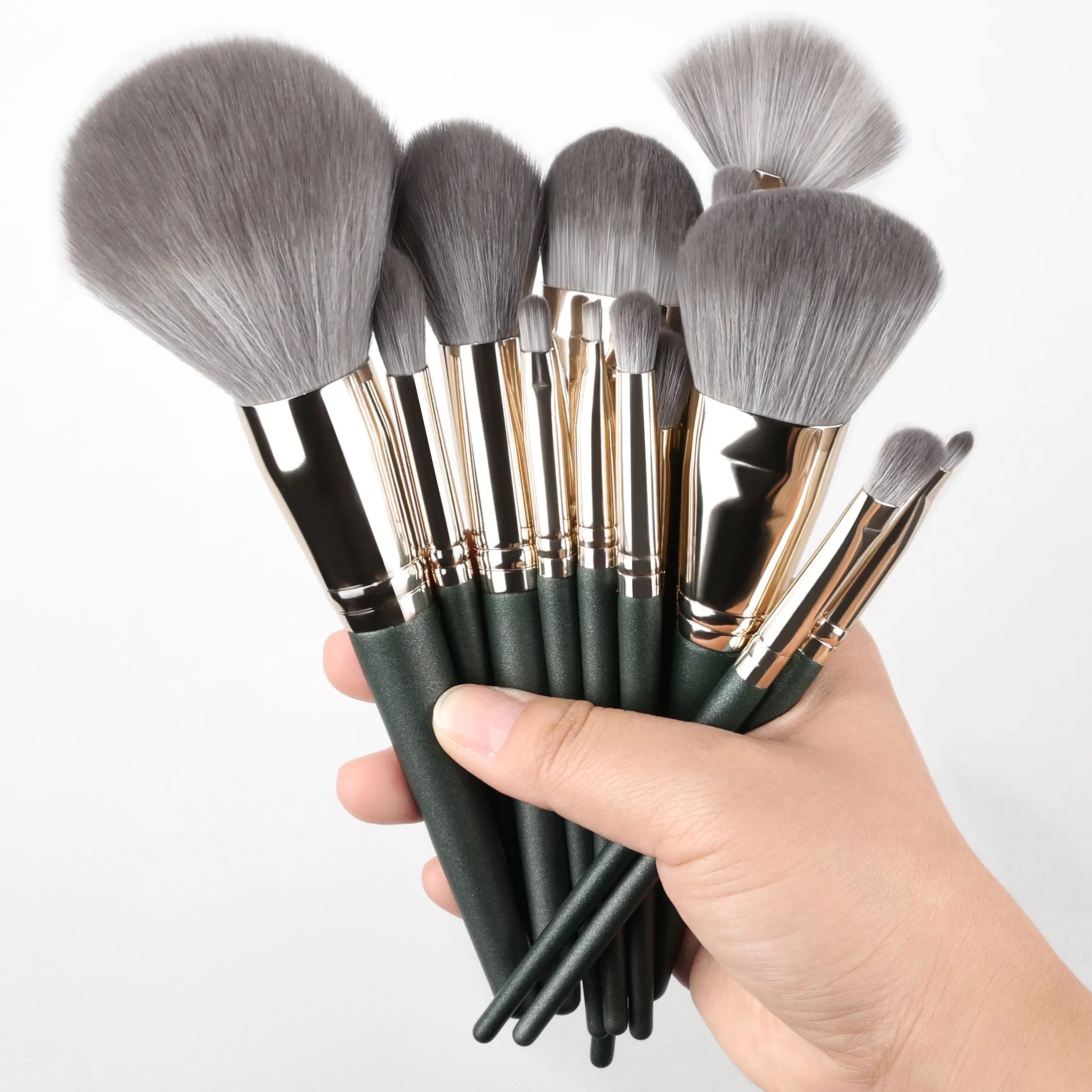 10/14pc Makeup Brush Set – Super Soft Eyeshadow & Foundation Brushes
