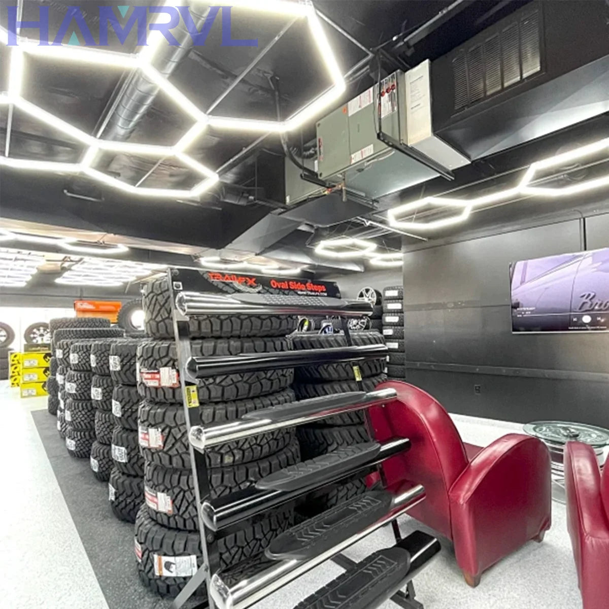 Hexagon LED Ceiling Light
