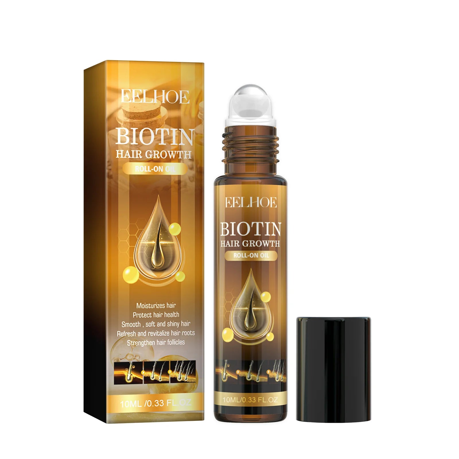Biotin Hair Growth Shampoo & Conditioner – Frizz, Thinning & Damage Repair