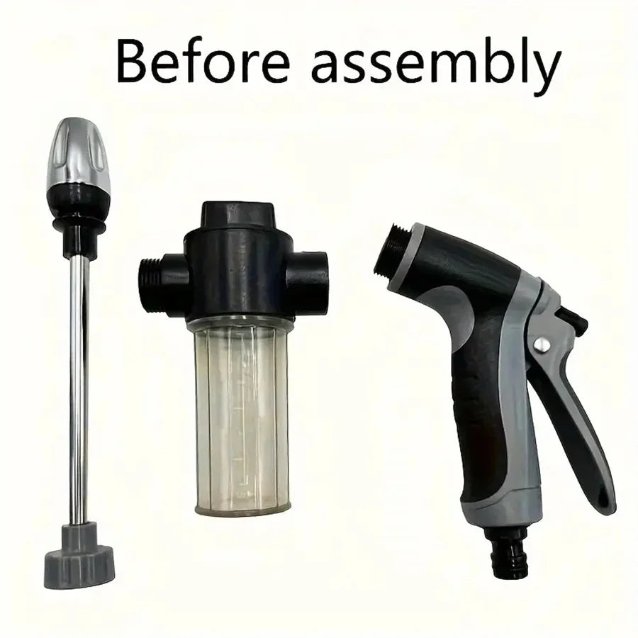 Portable High-Pressure Car Wash Water Gun - Foam Sprayer