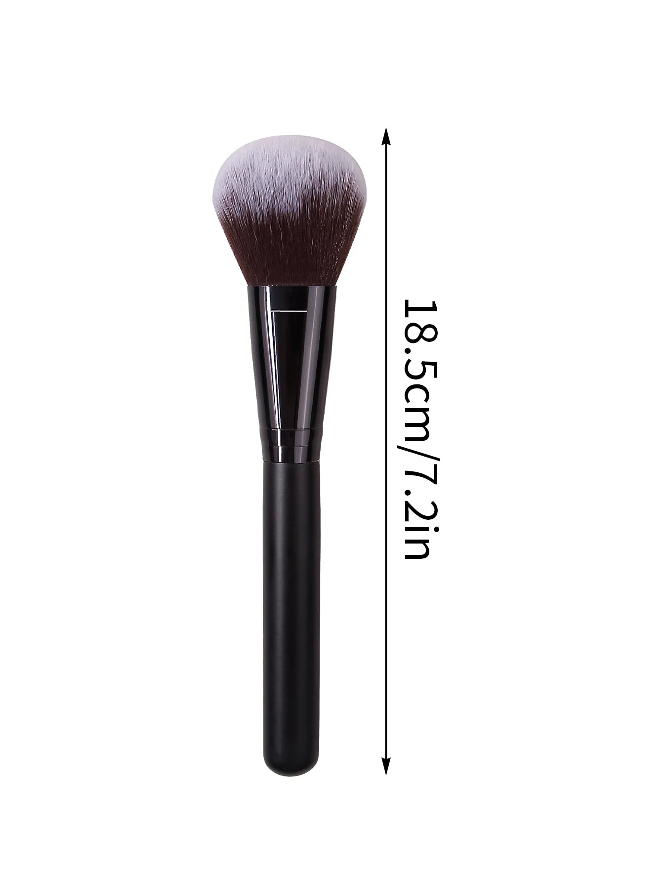 Professional Soft Powder Blush Makeup Brush – Black Wood Handle