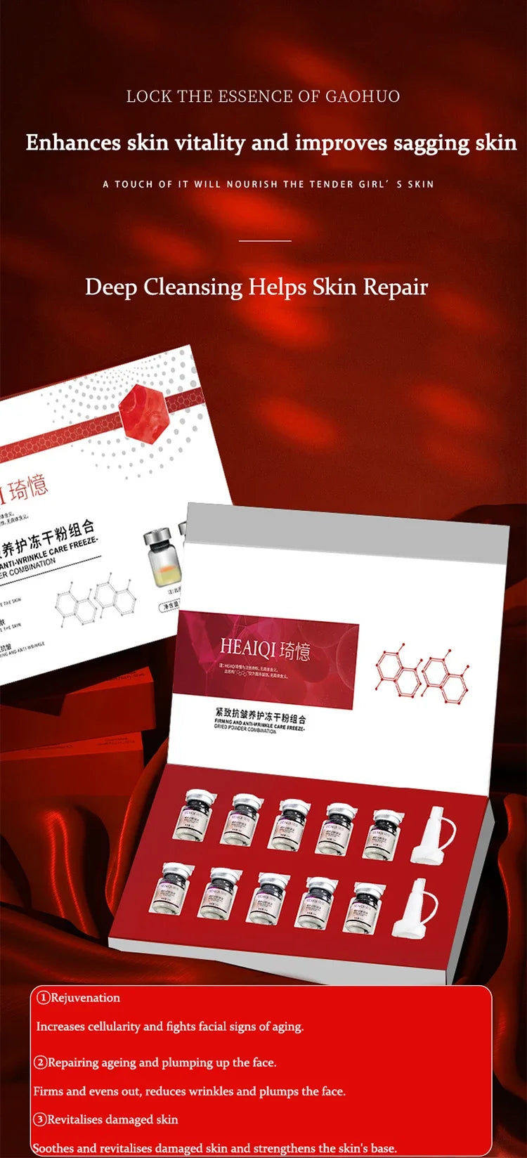 Korean Collagen Lyophilised Powder Skincare Kit