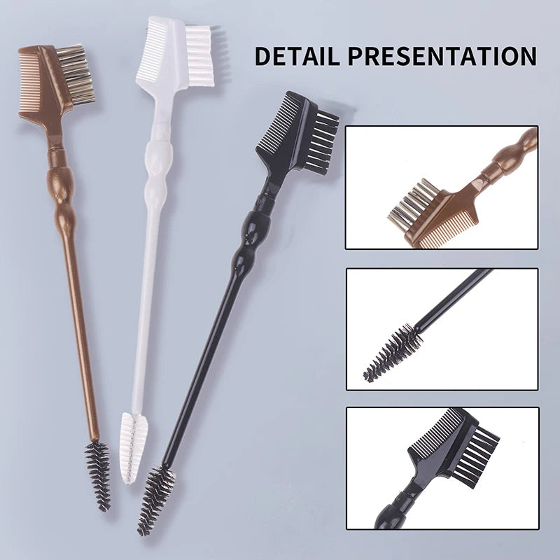 3-in-1 Eyebrow & Eyelash Grooming Brush