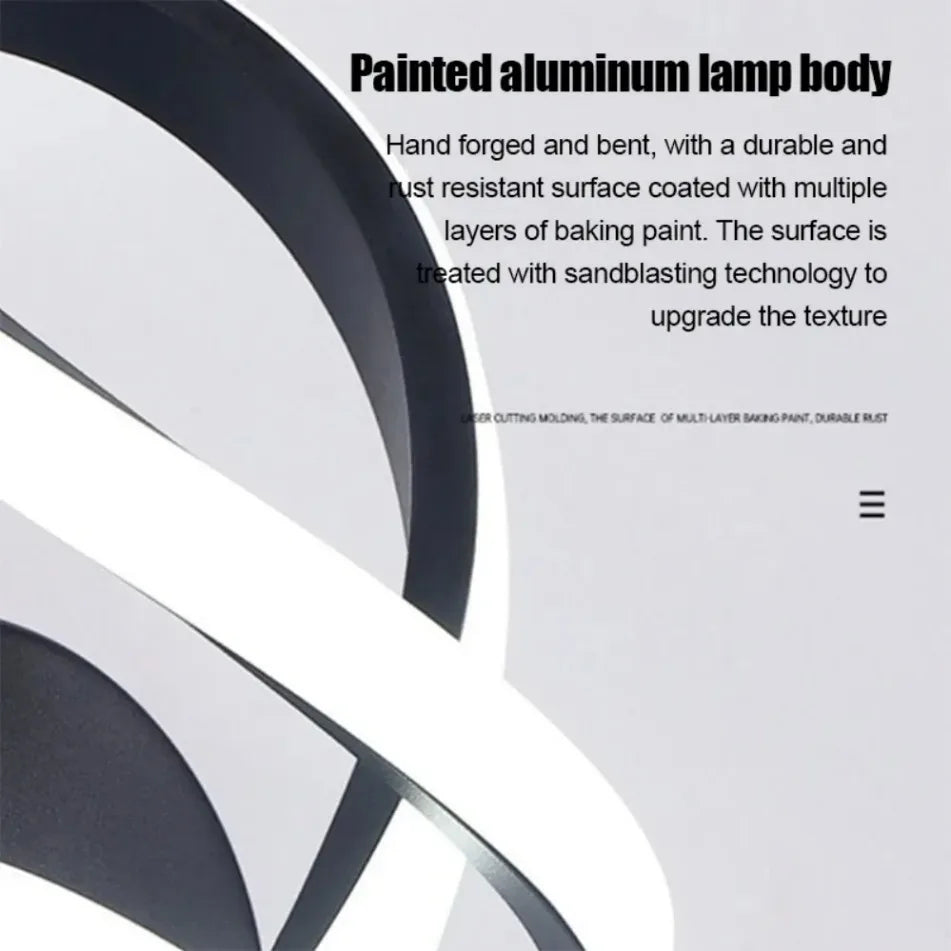 Nordic Minimalist LED Ceiling Light – Corridor, Living Room & Bedroom