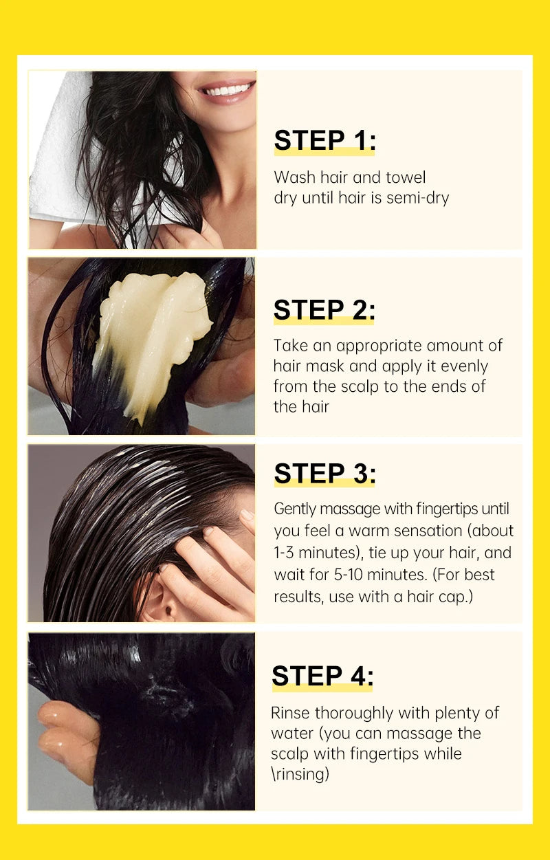 Rosemary & Ginger Hair Growth Mask – Anti Hair Loss